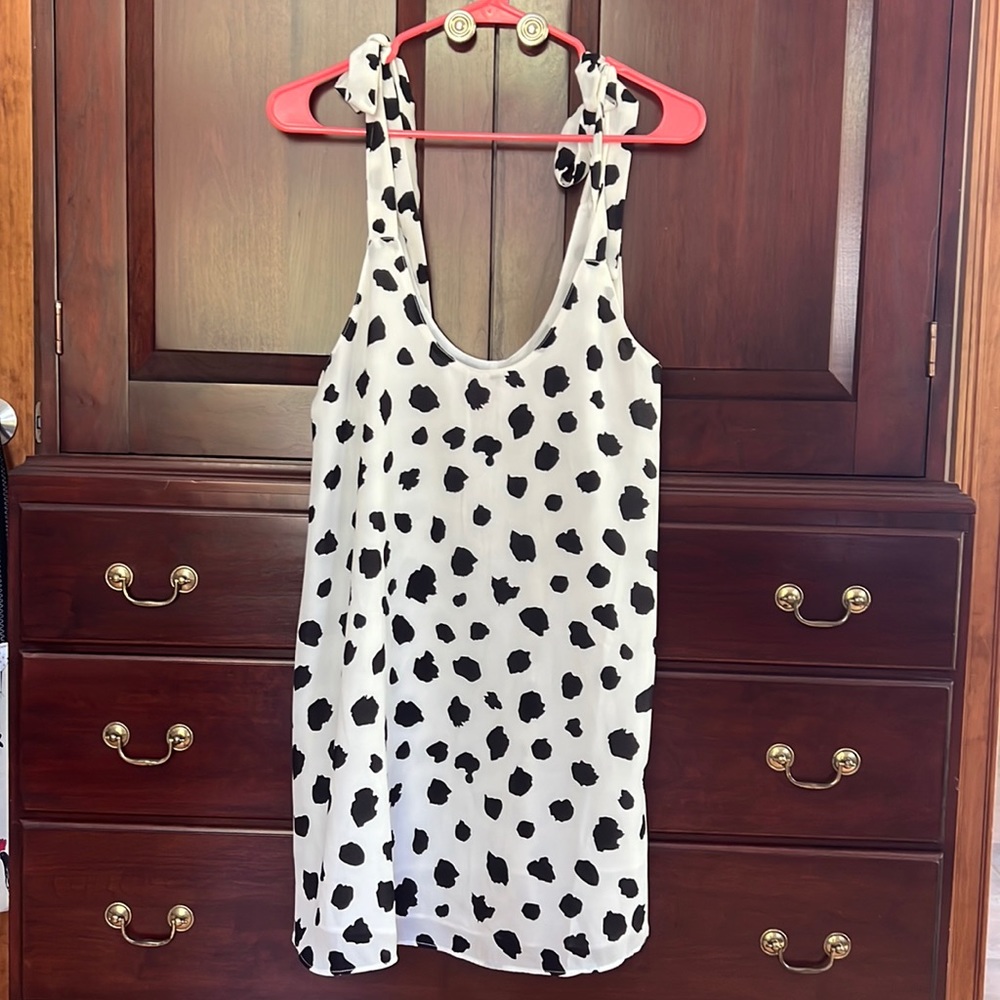 Buddy Love lined tie strap dress